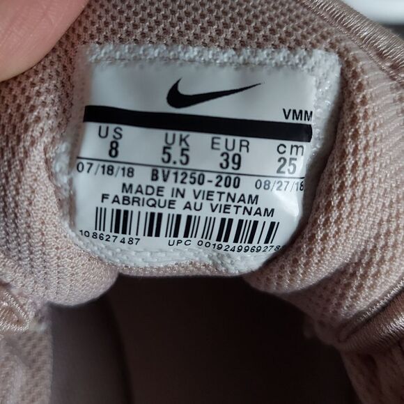 Nike Air Max Axis BV1250-200 Pink Running Sneakers Size 8 - Picture 9 of 10